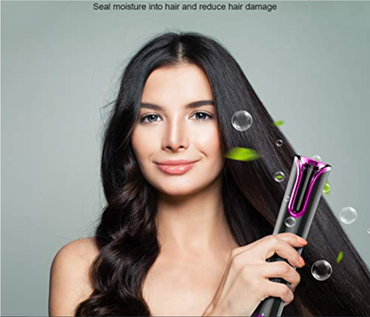 Automatic Portable Rechargeable Wireless Hair Curler