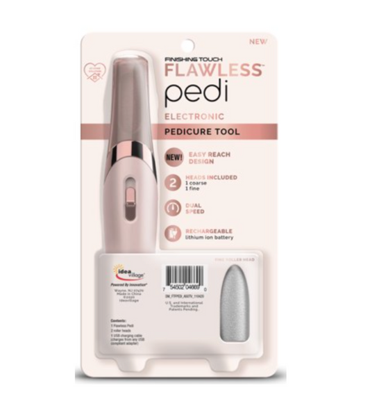 Rechargeable Electronic Finishing Touch Flawless Pedi